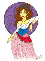 Fortune Teller/Gypsy - Colored